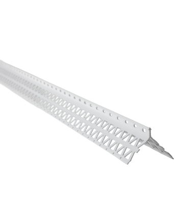 10mm PVC Angle Bead x 2.5mtr WHITE