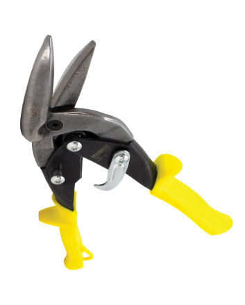 Yellow Compound Aviation Snips Straight Cut 250mm
