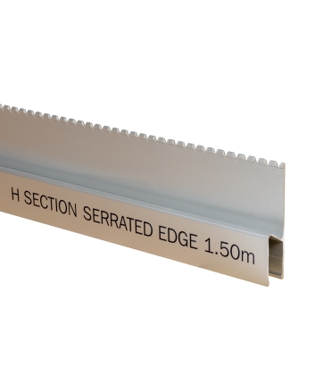 Serrated H Section Feather Edge (1.50m)