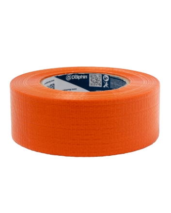 Dolphin Orange Rough Surface Exterior Tape 48mm × 50mtr