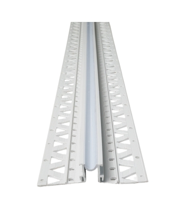 15mm PVC Movement Joint x 2.5mtr WHITE