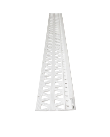 15mm PVC Stop Bead x 2.5mtr WHITE