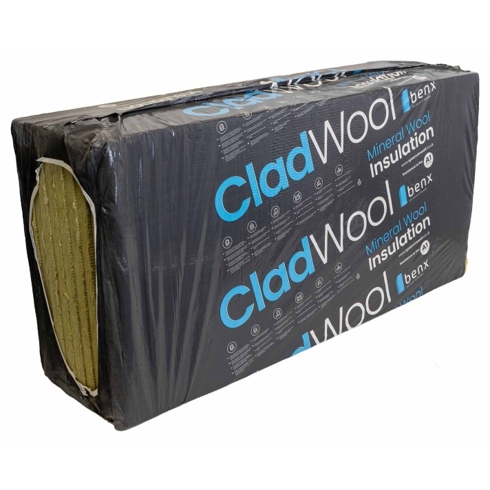 Benx 30mm CladWool HD Mineral Wool 1200*600 7.2m2 / 10pcs PACK