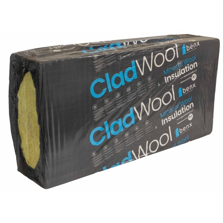 Benx 60mm CladWool Mineral Wool 1200*600 3.6m2 / 5pcs PACK