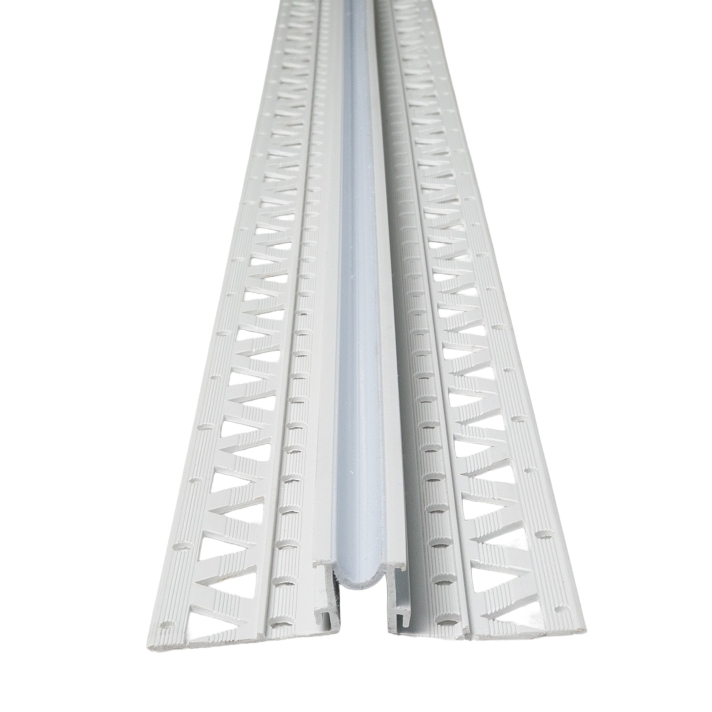 15mm PVC Movement Joint x 2.5mtr WHITE