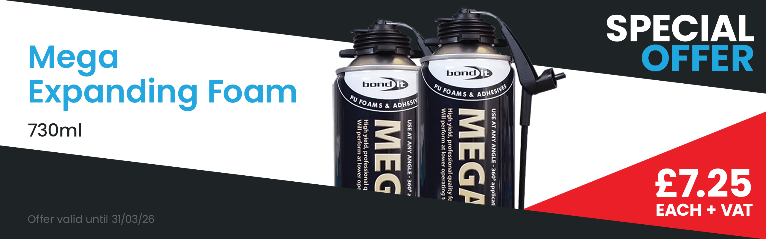 Mega Expanding Foam Offer